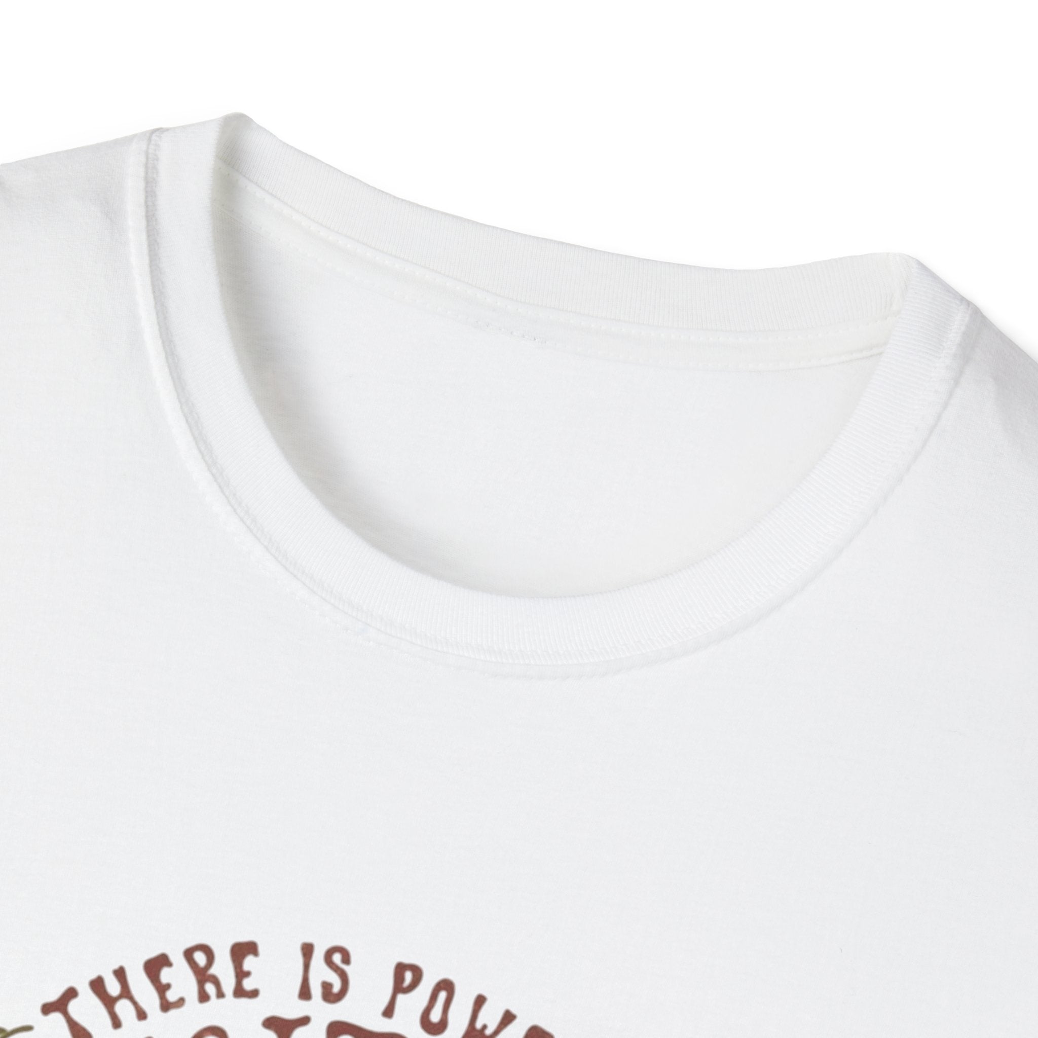 Sensitive Strength T‑Shirt — "There Is Power In Sensitivity, There Is Strength In Tenderness" Owl Graphic