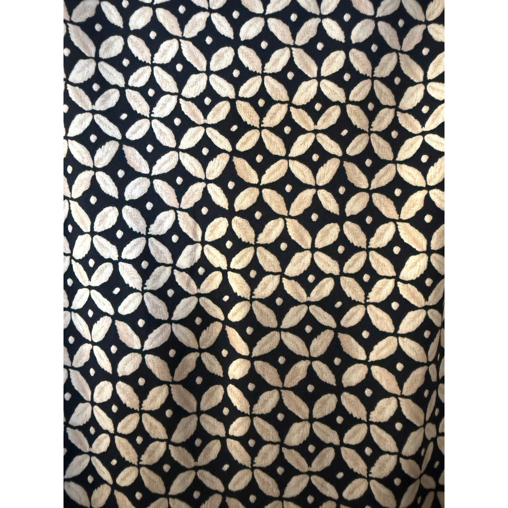 Women’s Tommy Hilfiger Navy A-Line Dress Size 8 – Excellent Condition Navy & Beige Patterned